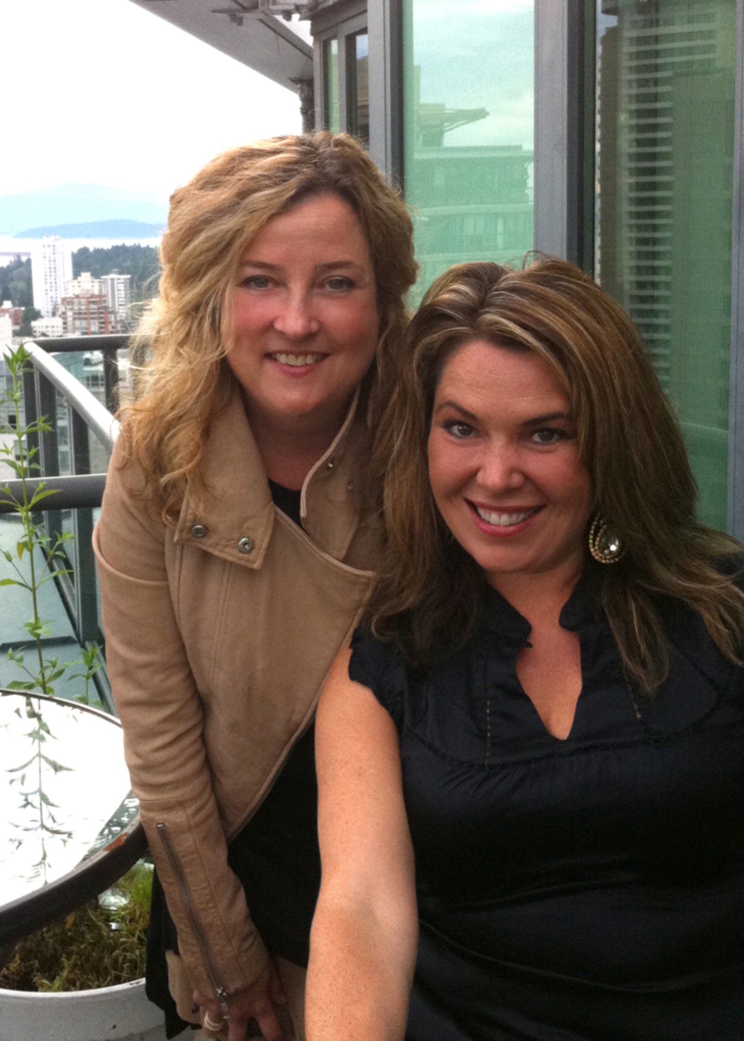 On Set – hard at work