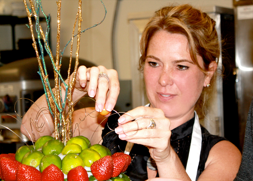 On Set – hard at work